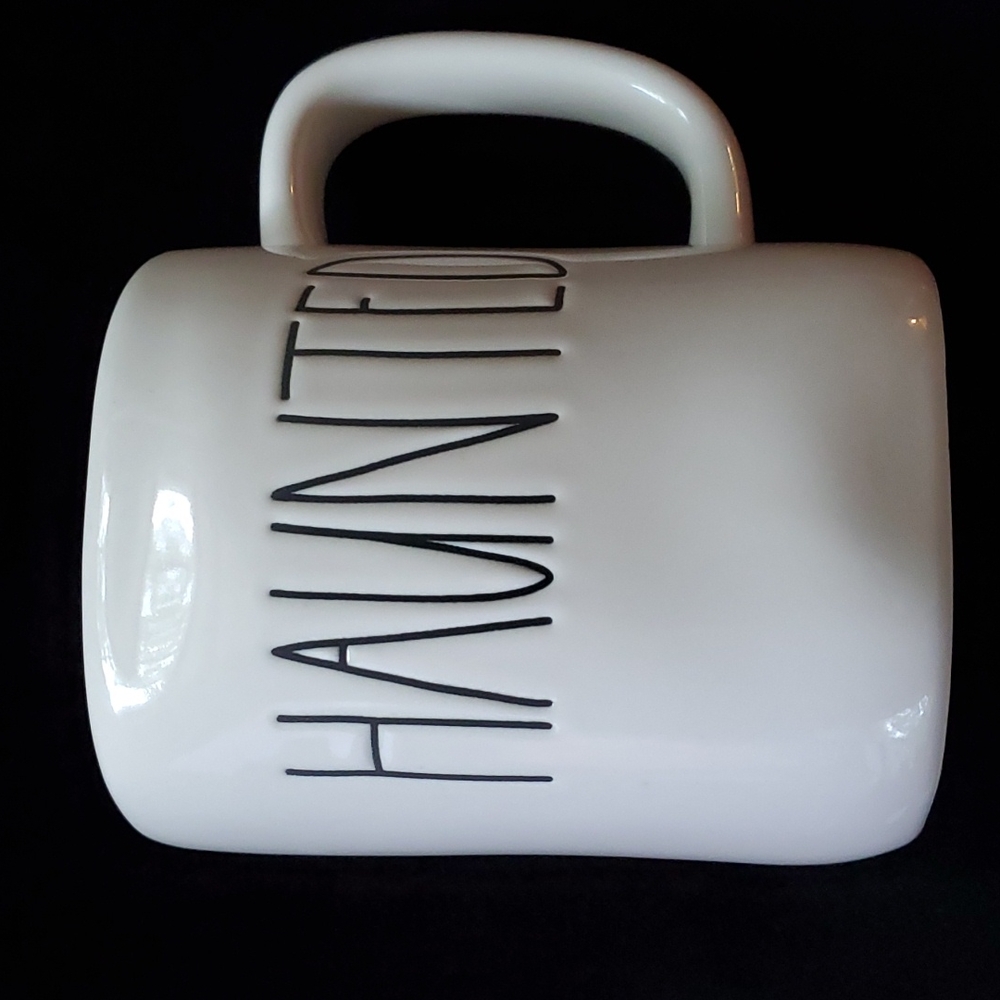 Rae Dunn 'HAUNTED' Mug